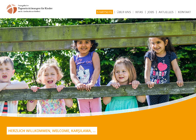 Zur Homepage unserer Tageseinrichtungen für Kinder